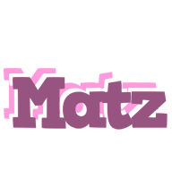 Matz relaxing logo