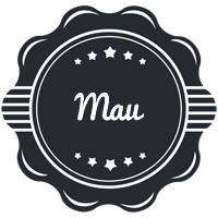 Mau badge logo