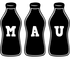Mau bottle logo