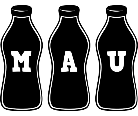 Mau bottle logo