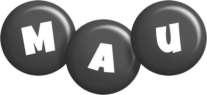 Mau candy-black logo