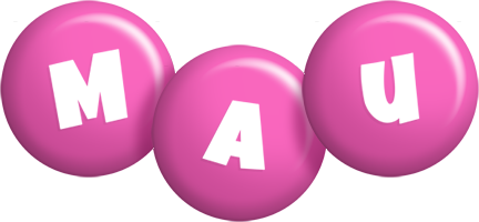 Mau candy-pink logo