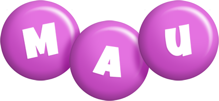 Mau candy-purple logo