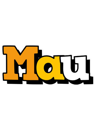 Mau cartoon logo