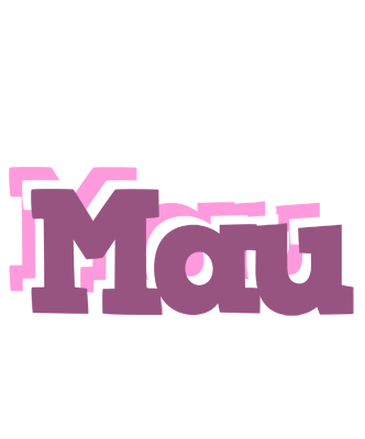 Mau relaxing logo