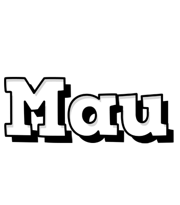 Mau snowing logo