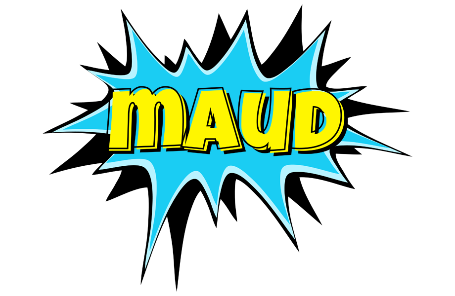Maud amazing logo
