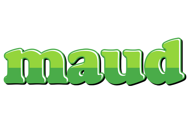Maud apple logo