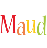 Maud birthday logo