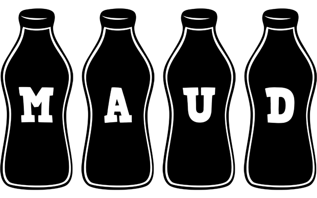 Maud bottle logo