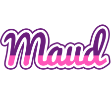 Maud cheerful logo