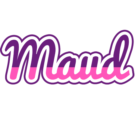 Maud cheerful logo
