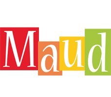 Maud colors logo
