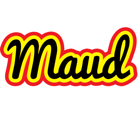 Maud flaming logo