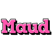 Maud girlish logo