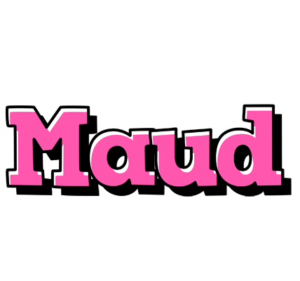 Maud girlish logo