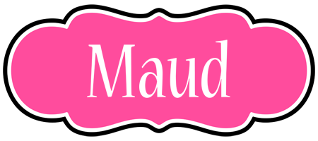 Maud invitation logo