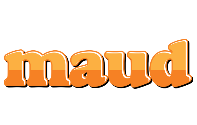 Maud orange logo