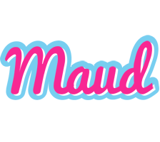 Maud popstar logo