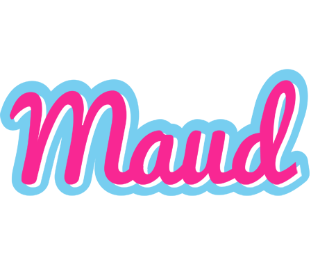 Maud popstar logo