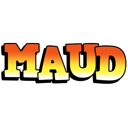 Maud sunset logo