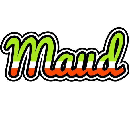 Maud superfun logo