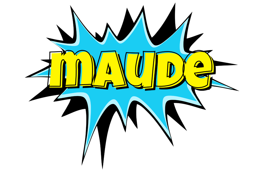 Maude amazing logo