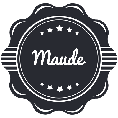 Maude badge logo