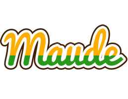 Maude banana logo