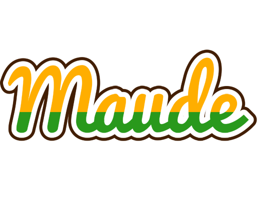 Maude banana logo