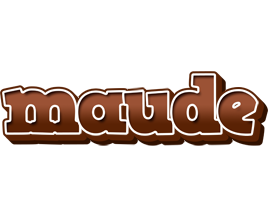 Maude brownie logo