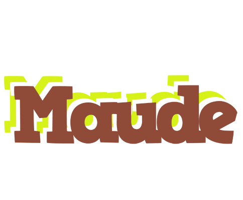 Maude caffeebar logo