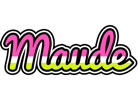 Maude candies logo