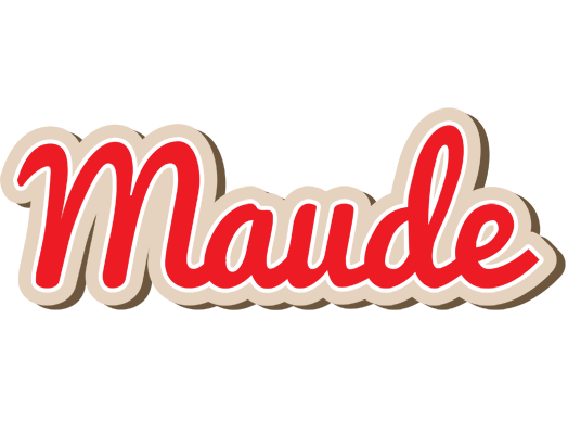 Maude chocolate logo