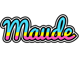 Maude circus logo