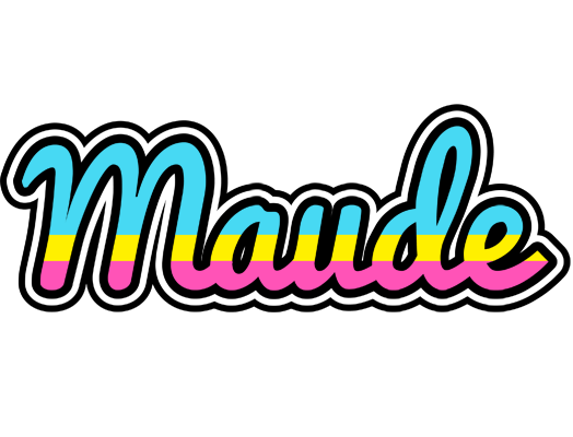 Maude circus logo