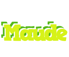 Maude citrus logo