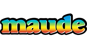 Maude color logo