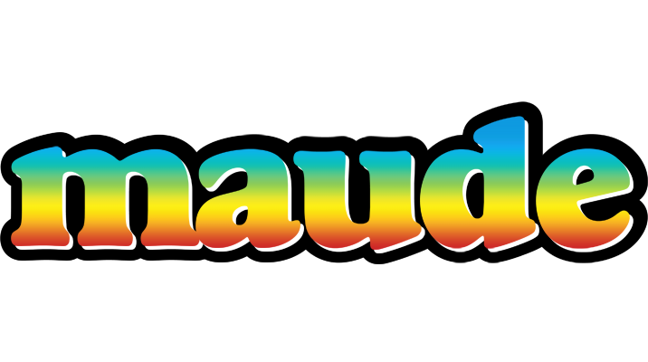 Maude color logo