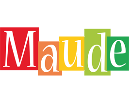 Maude colors logo