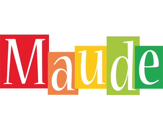 Maude colors logo