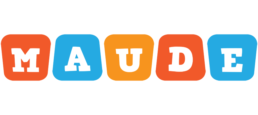 Maude comics logo