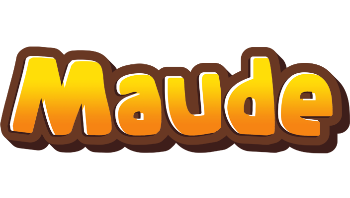 Maude cookies logo