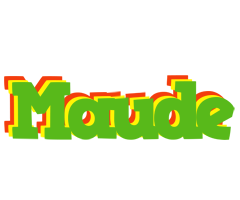 Maude crocodile logo