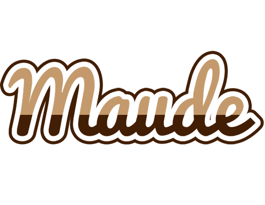 Maude exclusive logo