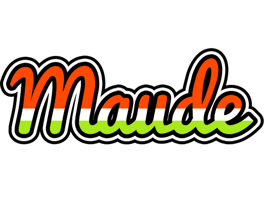 Maude exotic logo