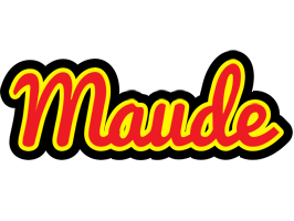 Maude fireman logo