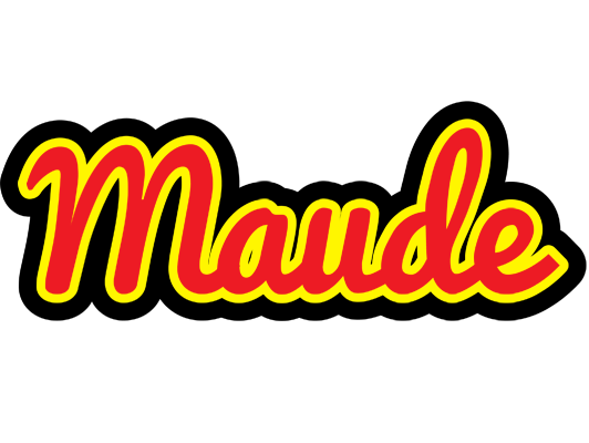 Maude fireman logo