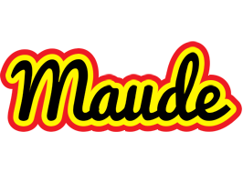 Maude flaming logo