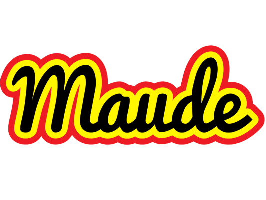 Maude flaming logo